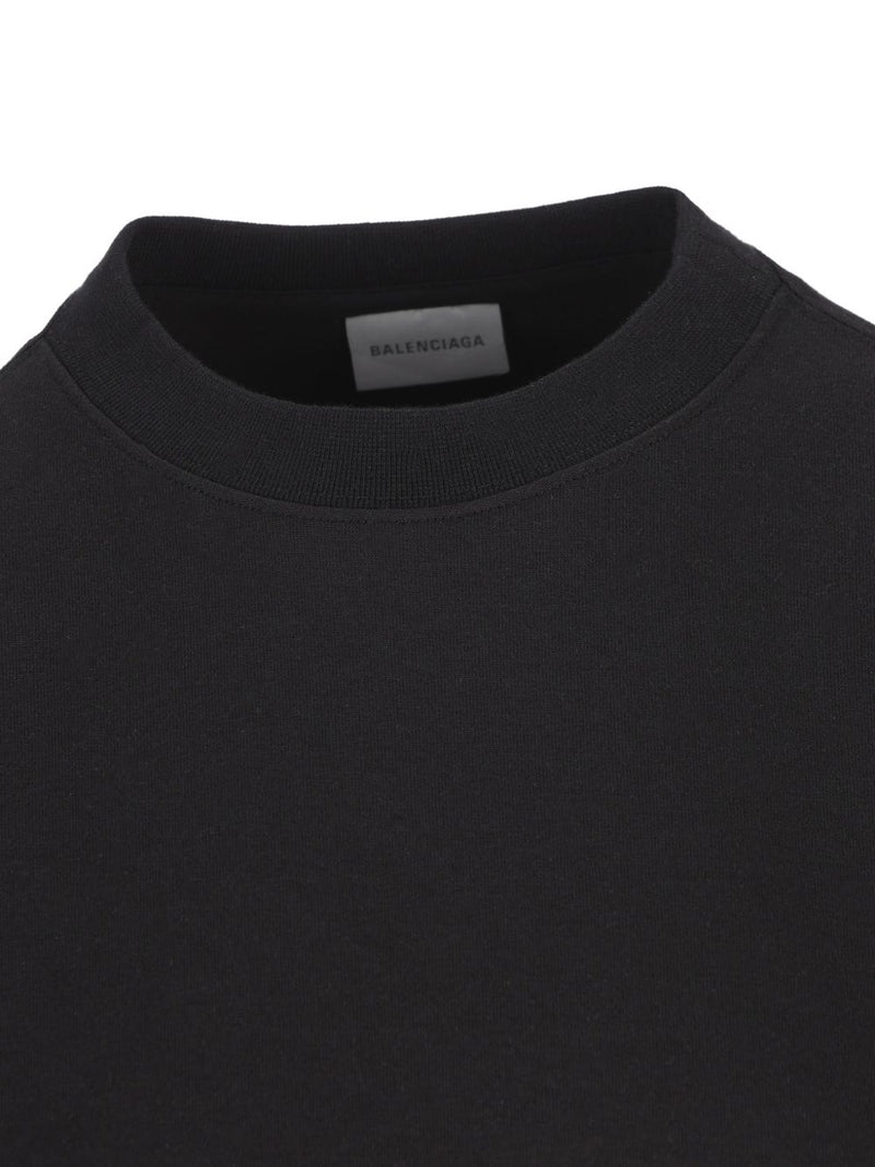 Balenciaga Cotton cropped t-shirt | Urbalenti™ NYC