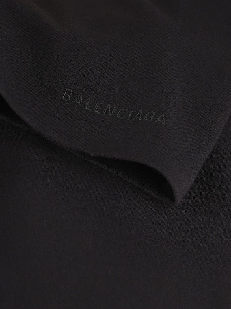 Balenciaga Cotton cropped t-shirt | Urbalenti™ NYC