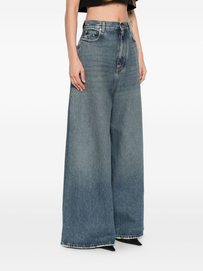 Balenciaga Flared denim jeans | Urbalenti™ NYC