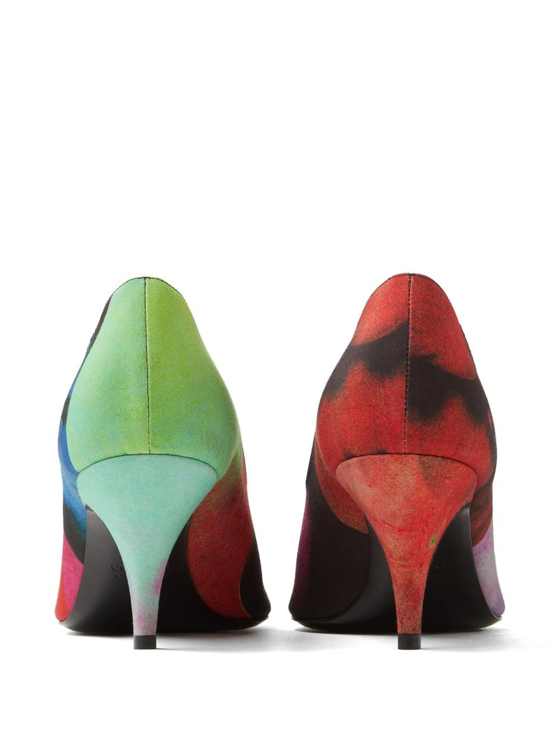 Versace Printed pumps | Urbalenti™ NYC