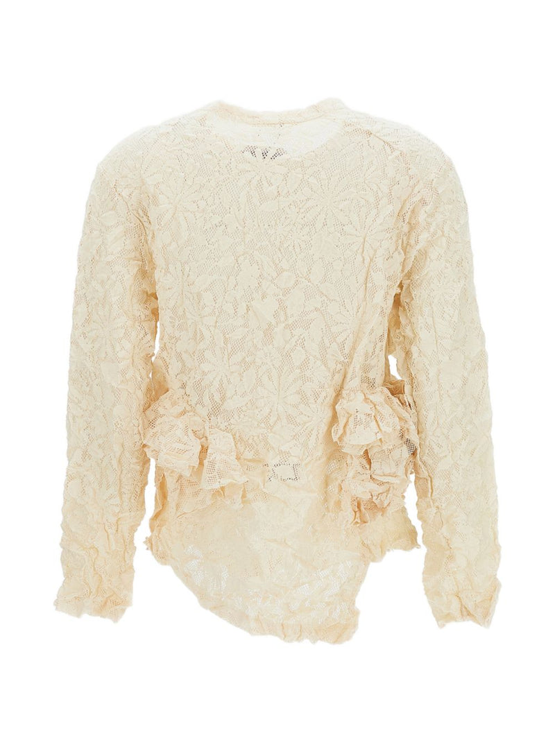 Comme Des Garcons Comme Des Garcons Comme Des GarÃ§ons Rouched top
