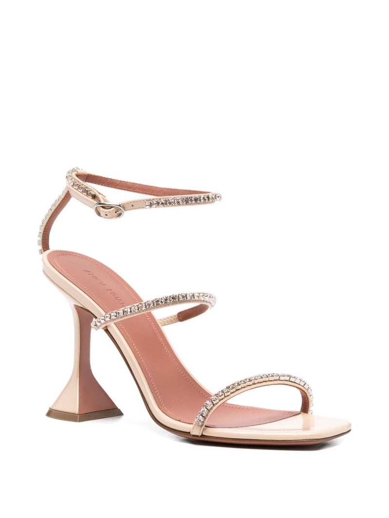 Amina Muaddi Amina Muaddi Gilda heel sandals