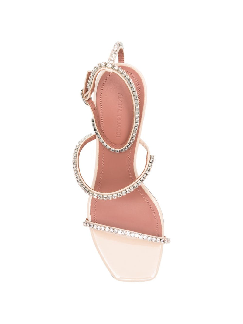 Amina Muaddi Amina Muaddi Gilda heel sandals