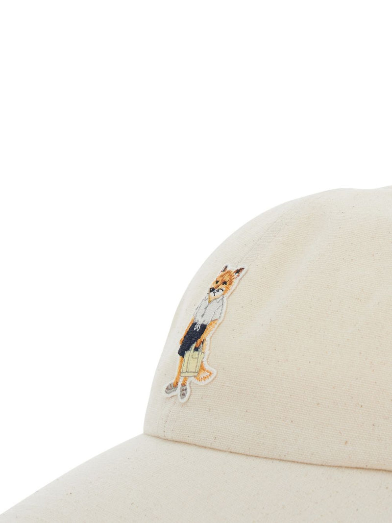 Maison Kitsuné Maison Kitsuné Maison KitsunÃ© Dressed Fox baseball cap