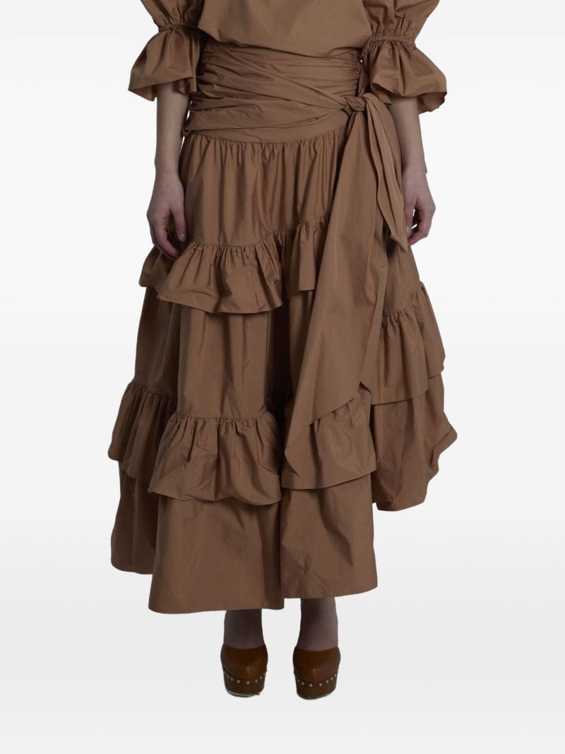 Chloé ChloÃ© Cotton long skirt | Urbalenti™ NYC