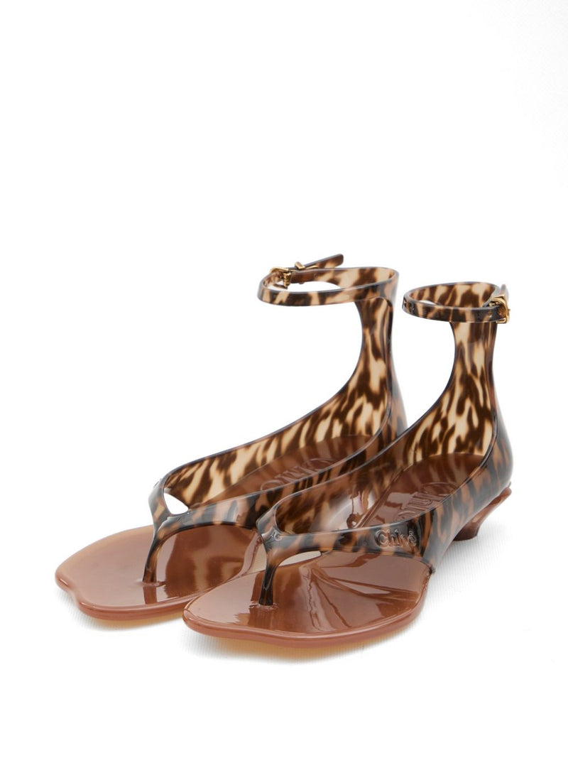 Chloé ChloÃ© Jelly thong sandals | Urbalenti™ NYC
