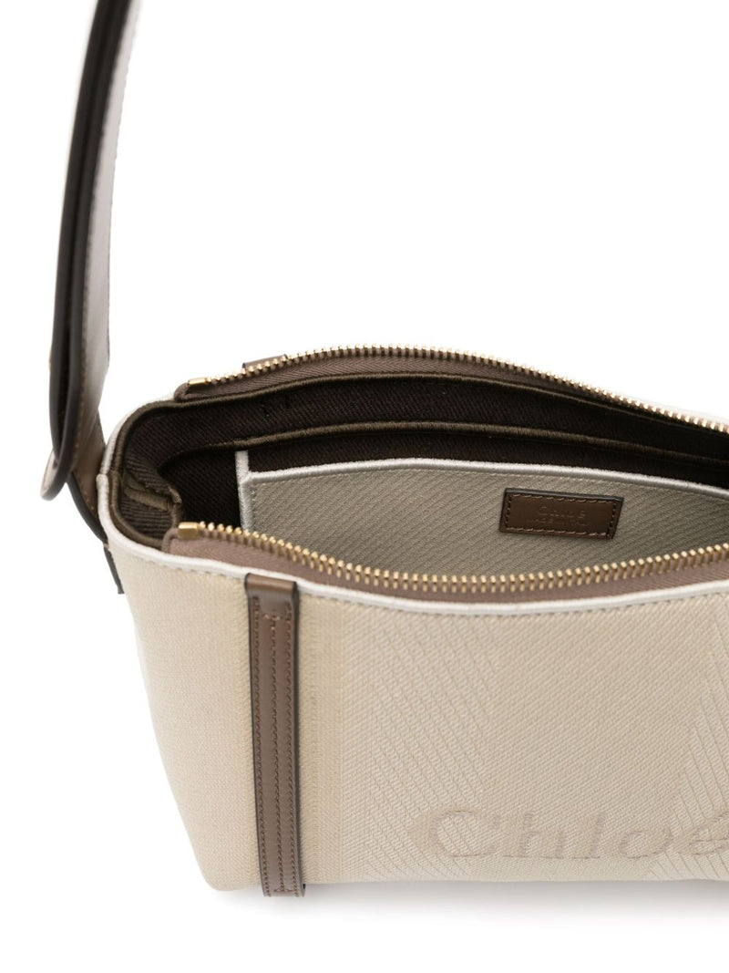 Chloé ChloÃ© Carry canvas shoudler bag | Urbalenti™ NYC