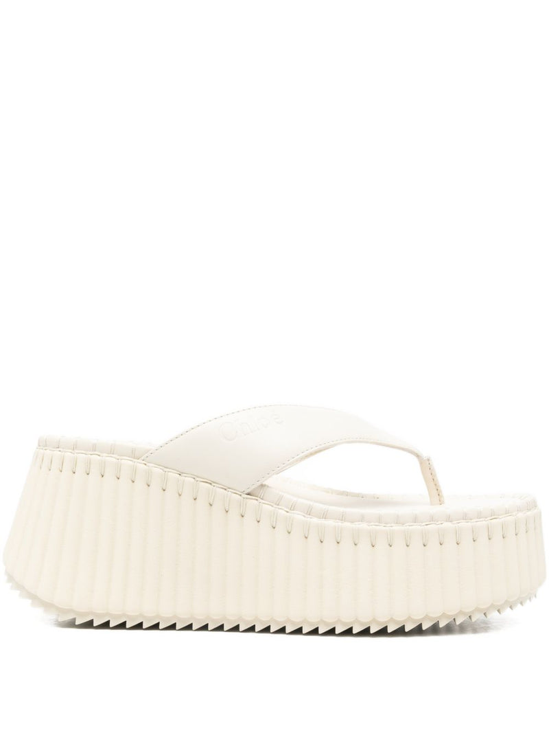 Chloé ChloÃ© Nama Platform Sandals | Urbalenti™ NYC