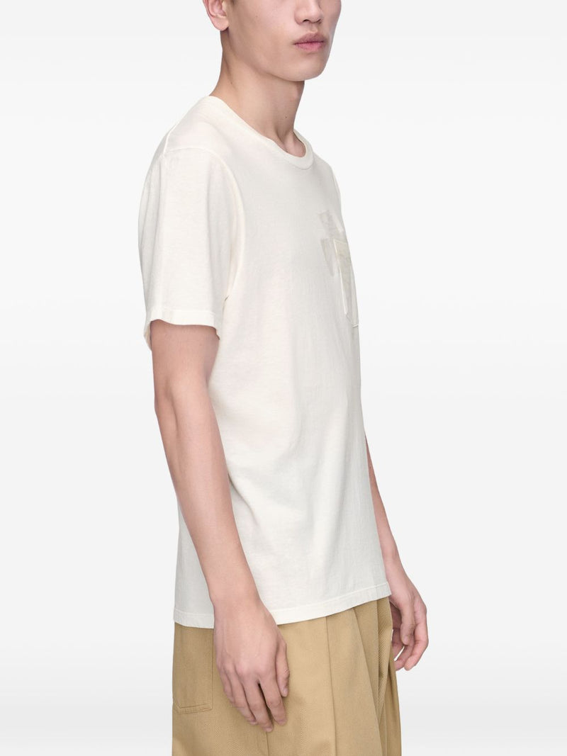 Maison Margiela Taped cotton t-shirt | Urbalenti™ NYC