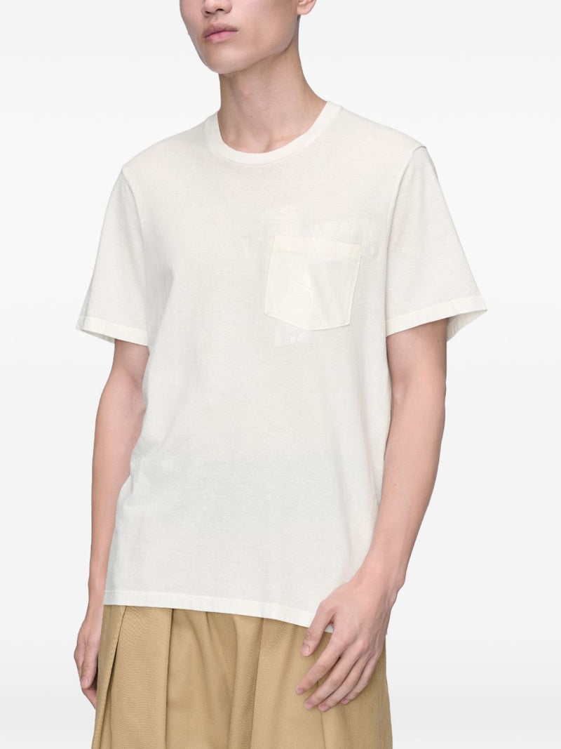 Maison Margiela Taped cotton t-shirt | Urbalenti™ NYC