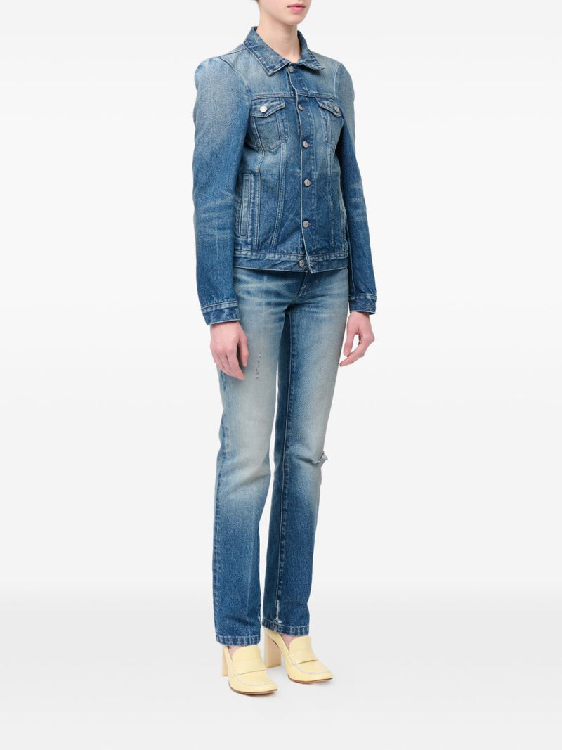 MM6 Maison Margiela Denim cotton jacket | Urbalenti™ NYC