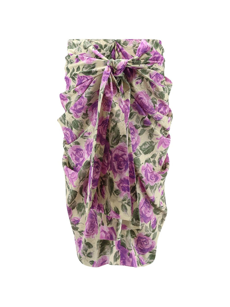Chloé ChloÃ© Printed Silk Skirt | Urbalenti™ NYC