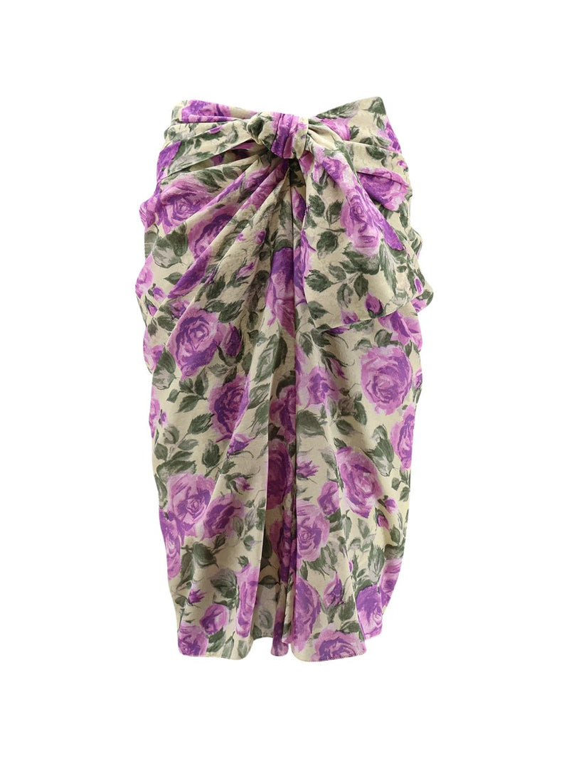 Chloé ChloÃ© Printed Silk Skirt | Urbalenti™ NYC