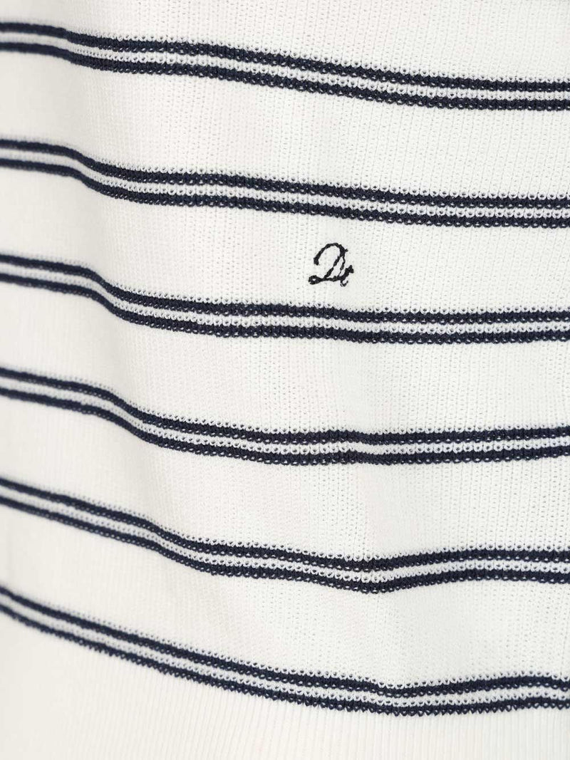 Dunst Dunst Cotton blend striped polo shirt