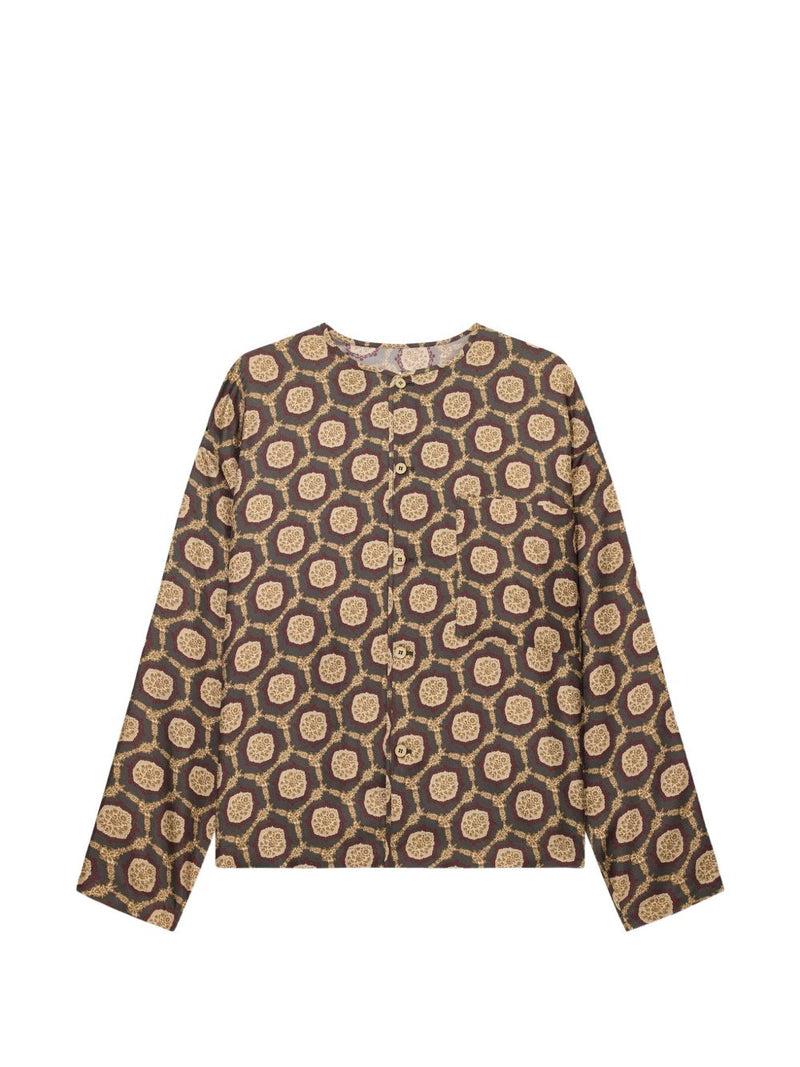 Emporio Armani Printed short jacket | Urbalenti™ NYC