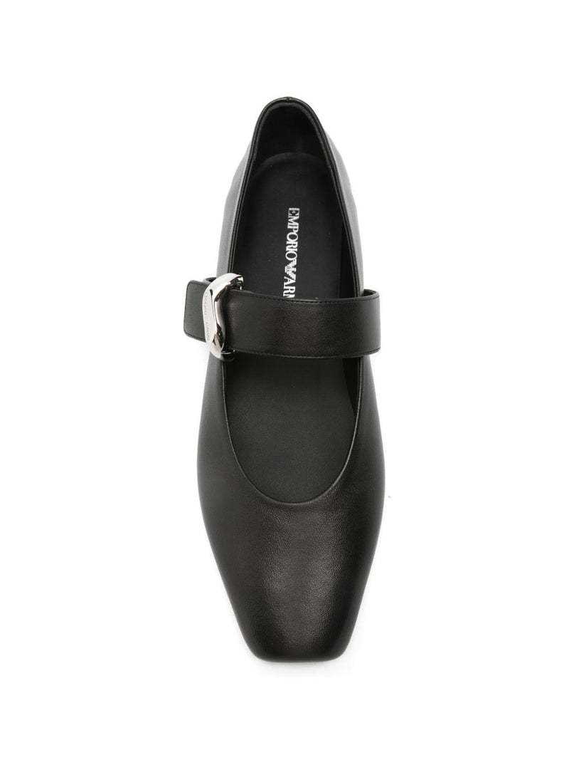 EMPORIO ARMANI EXCLUSIVE Emporio Armani Exclusive Leather ballet flats
