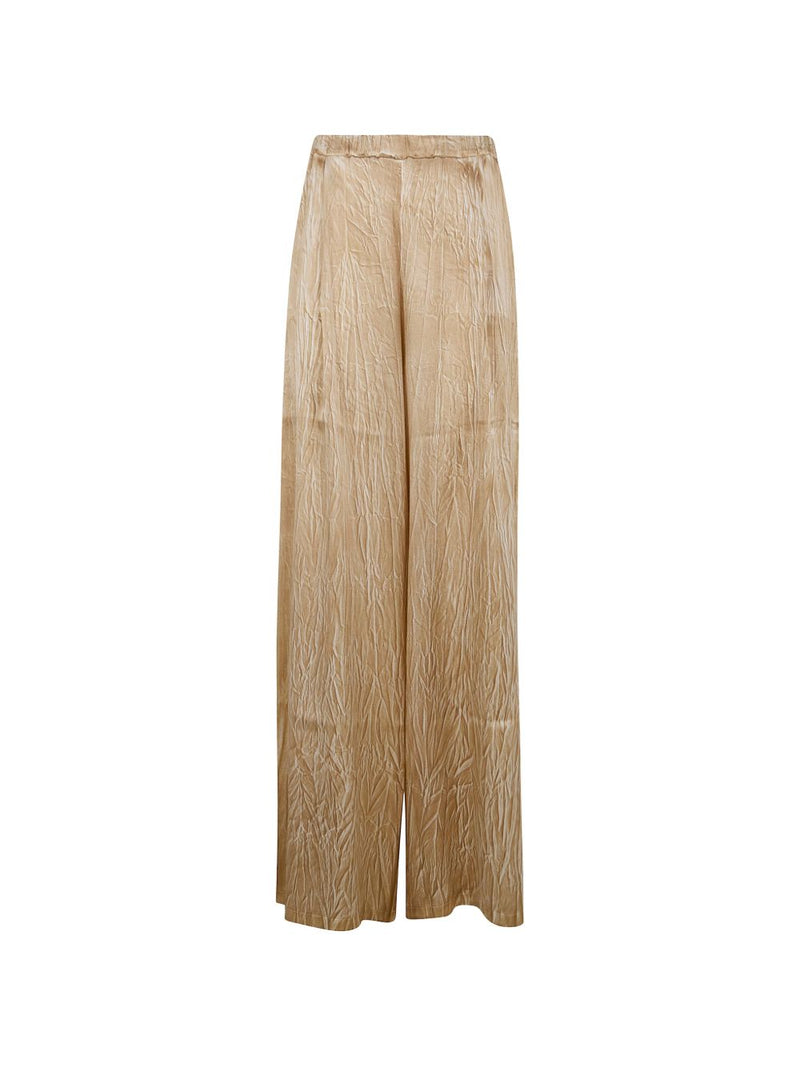 Avant Toi Avant Toi Silk flared leg trousers