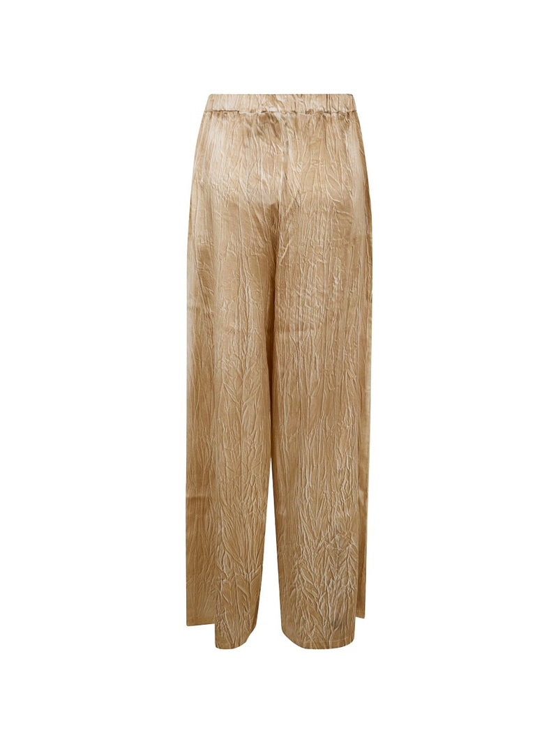 Avant Toi Avant Toi Silk flared leg trousers