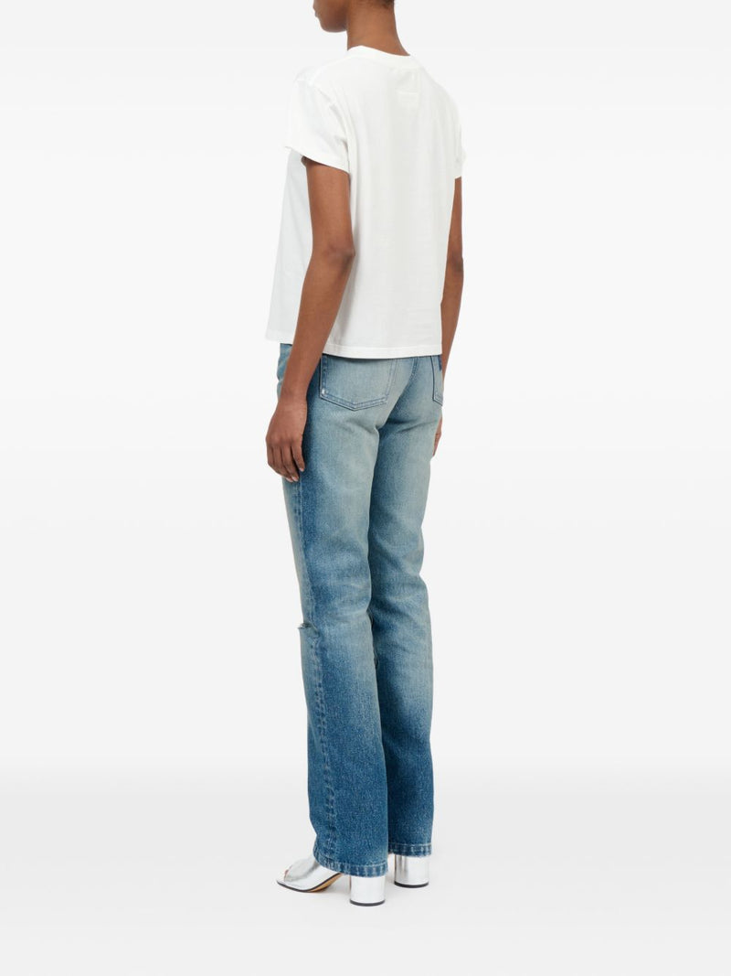 MM6 Maison Margiela Logo cotton t-shirt Variant 4 | Urbalenti™ NYC