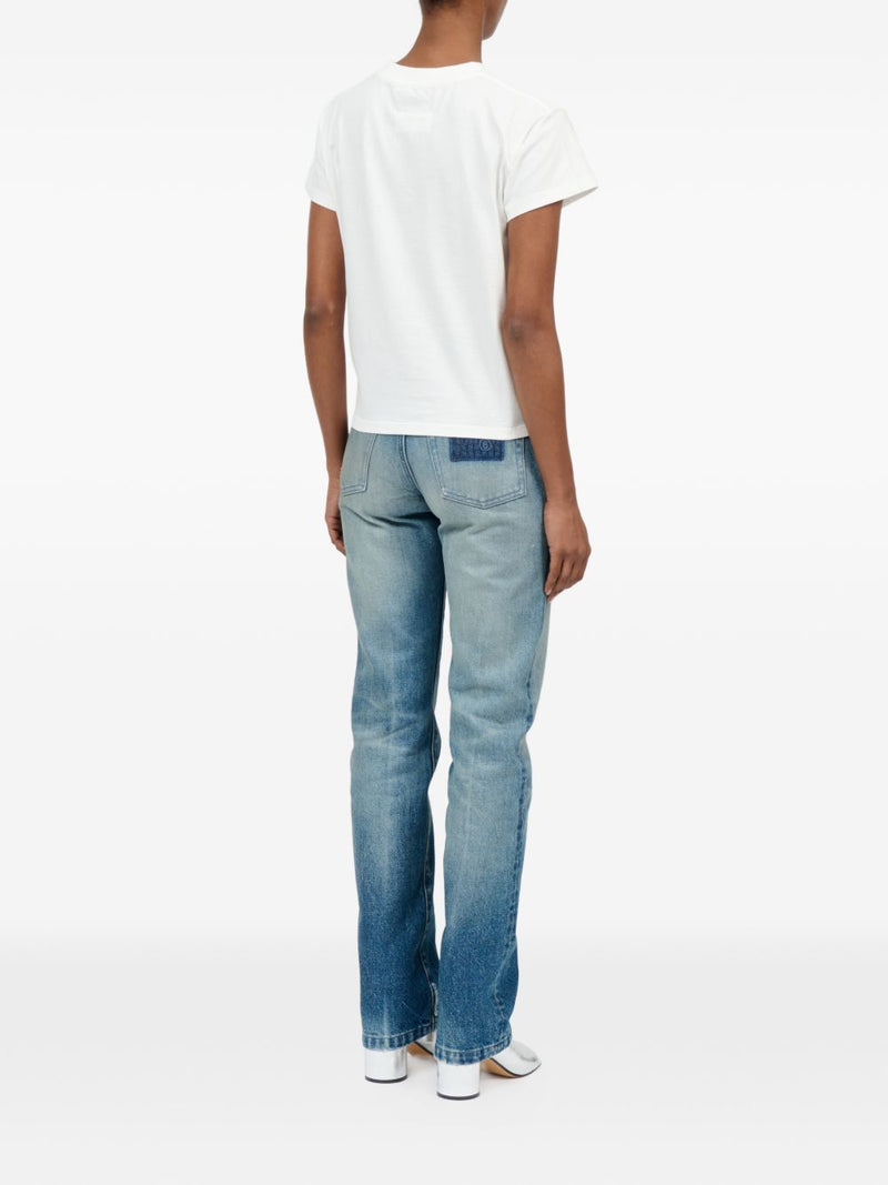 MM6 Maison Margiela Logo cotton t-shirt Variant 4 | Urbalenti™ NYC