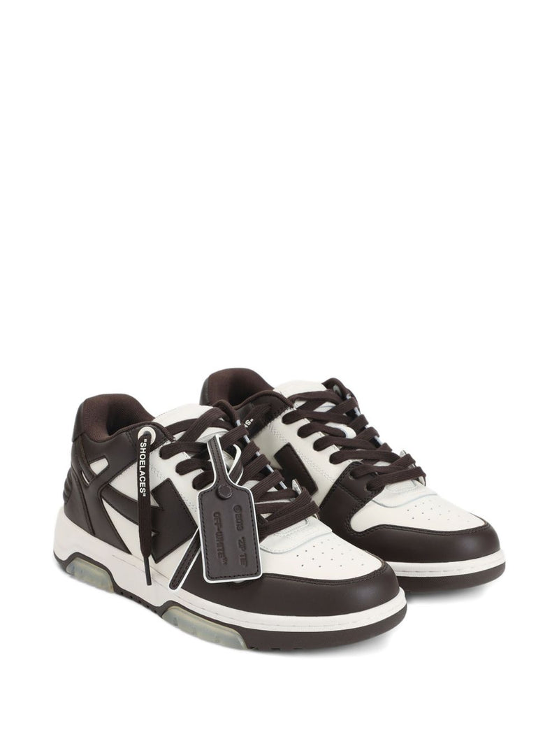 Off White Off White Out Of Office leather sneakers