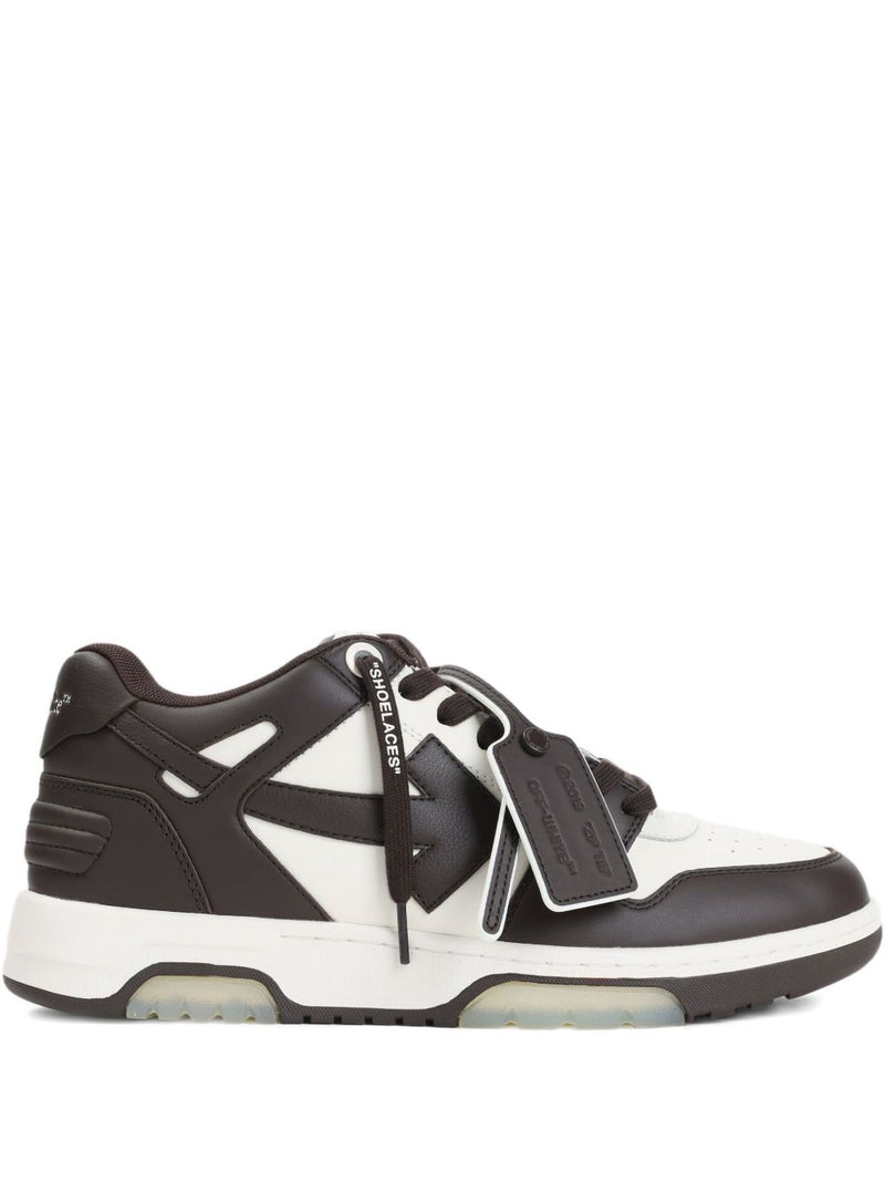 Off White Off White Out Of Office leather sneakers