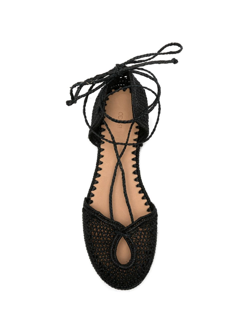 Odissi Odissi Lima rafia espadrilles