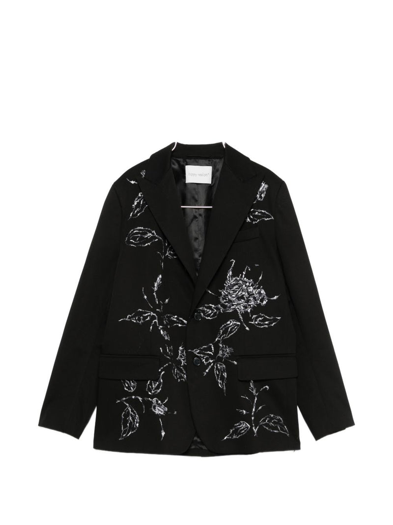 HIPPY REALISTI Hippy Realisti Cotton single-breasted blazer jacket