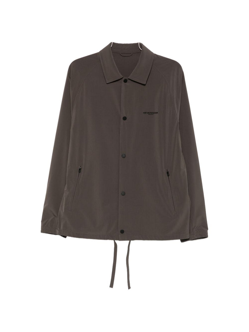 Emporio Armani Logo overshirt | Urbalenti™ NYC