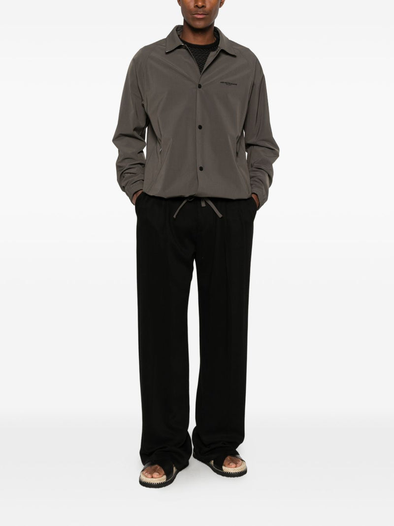 Emporio Armani Logo overshirt | Urbalenti™ NYC