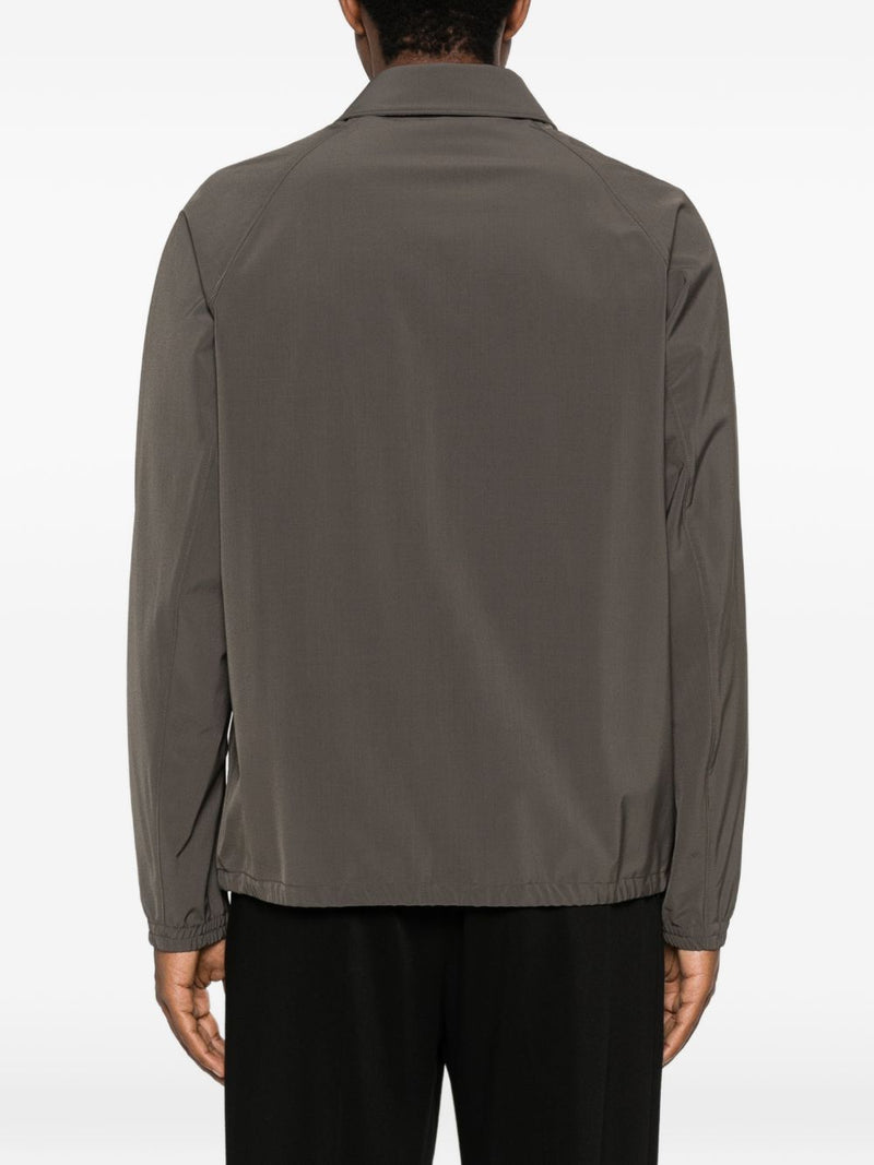 Emporio Armani Logo overshirt | Urbalenti™ NYC