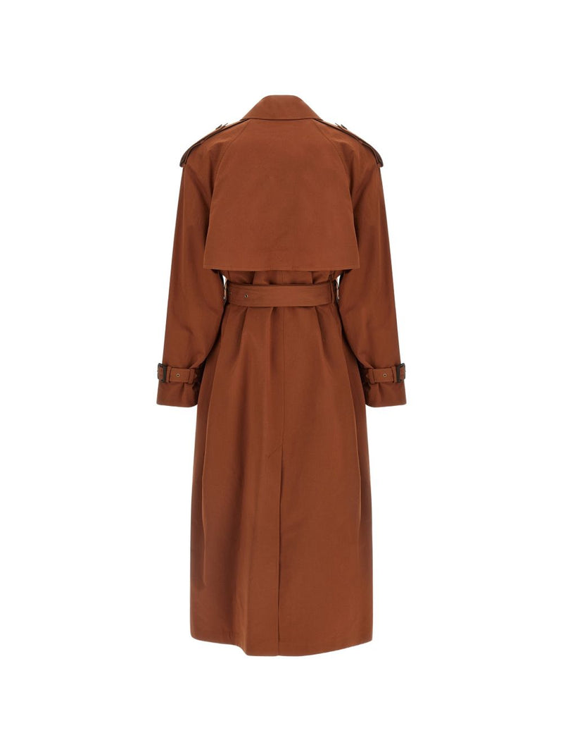 Saint Laurent Saint Laurent Cotton and silk trench coat