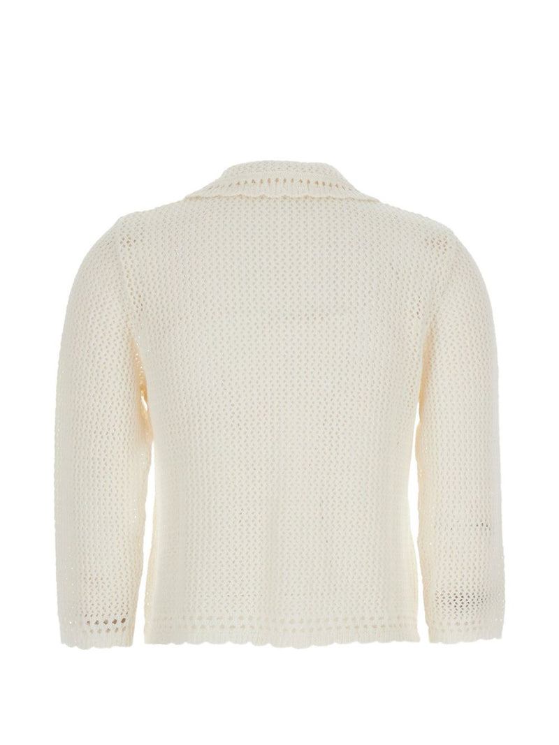 Dunst Dunst Linen and cotton blend cardigan