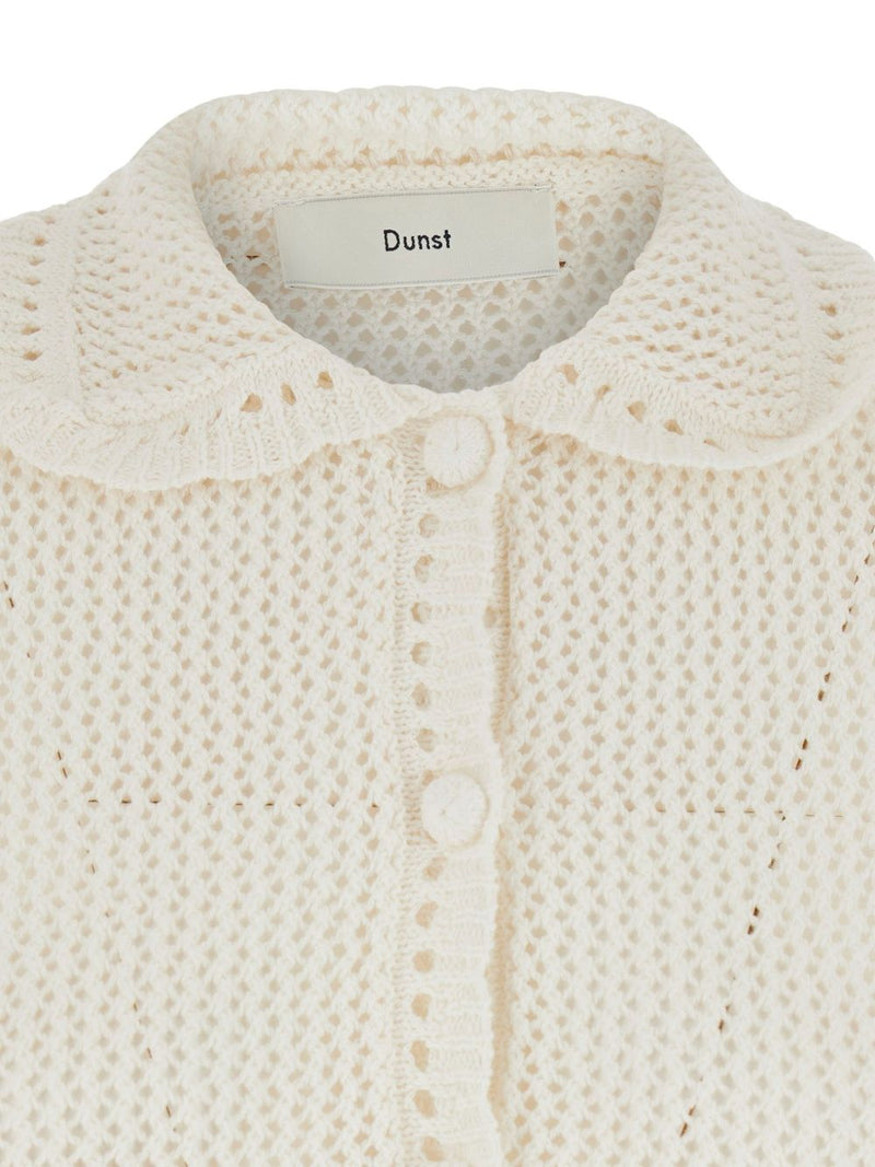 Dunst Dunst Linen and cotton blend cardigan