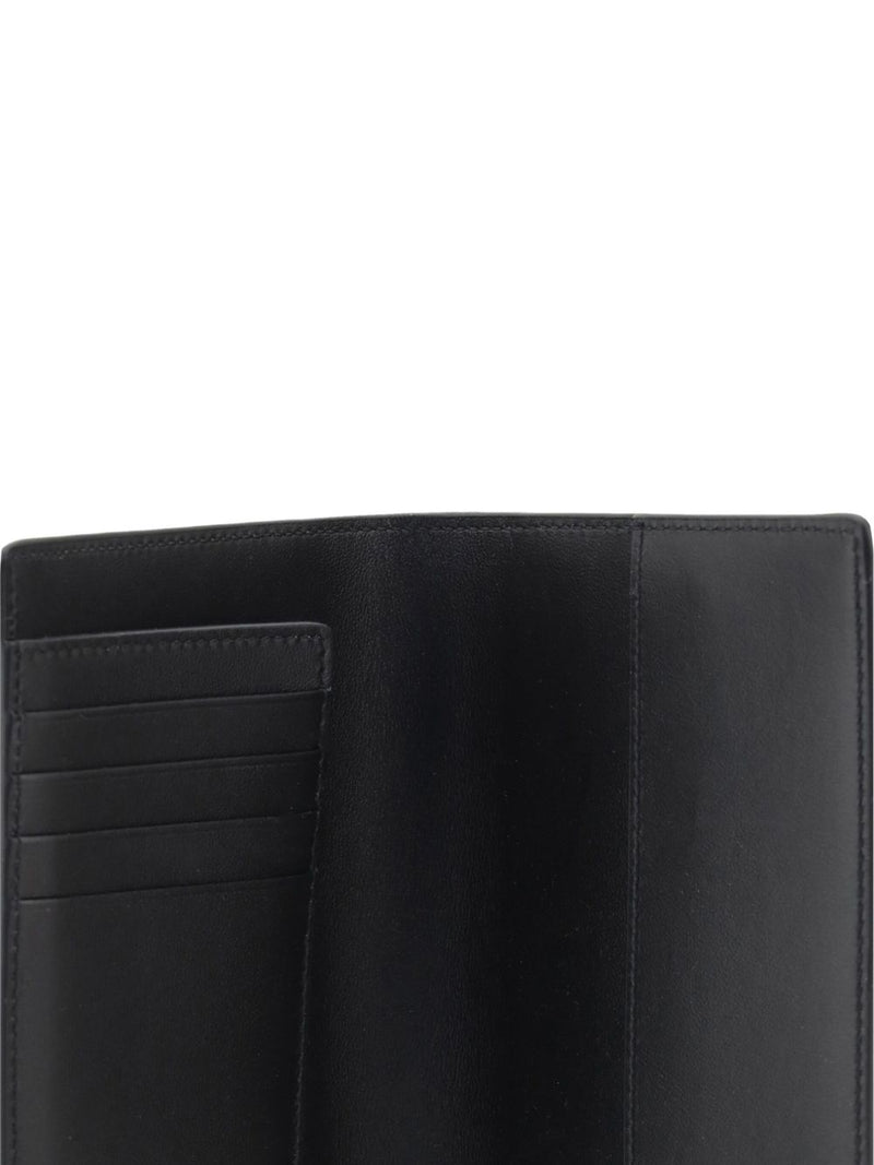 Balenciaga Logo leather passport case | Urbalenti™ NYC
