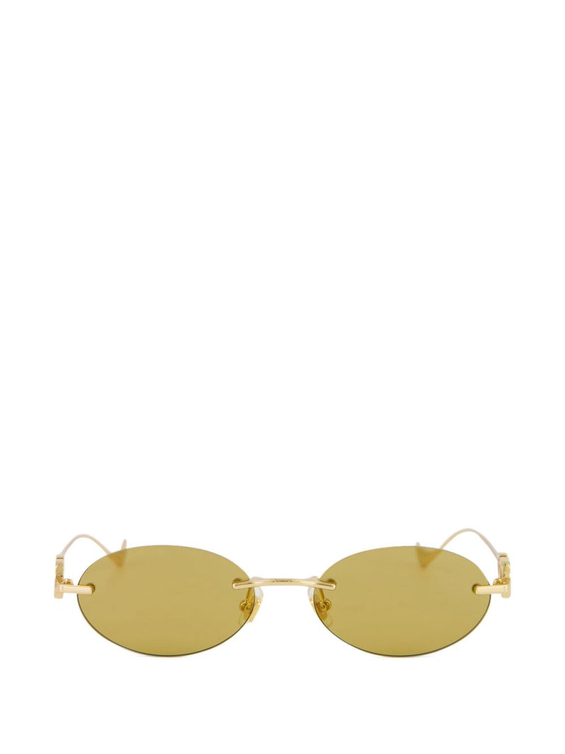 Valentino Garavani Geometric Metal Sunglasses | Urbalenti™ NYC