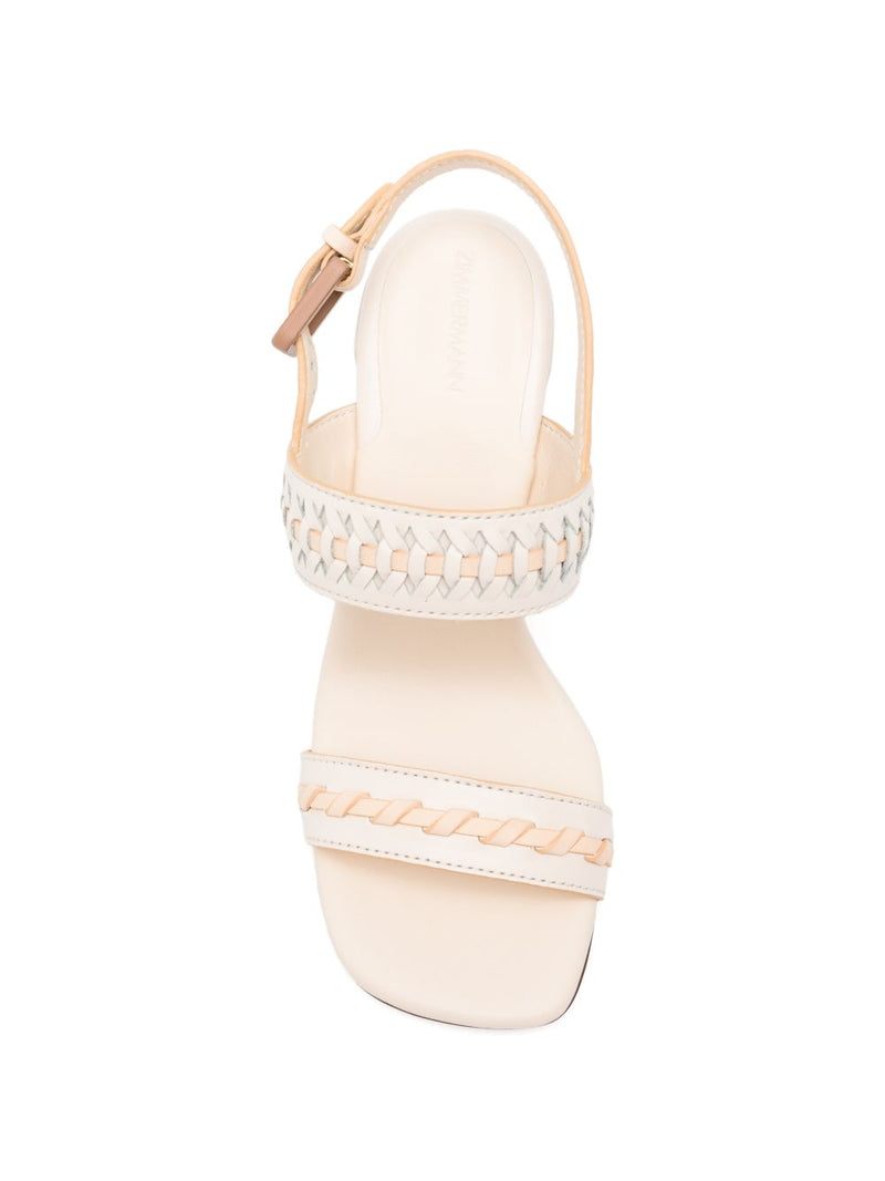Zimmermann Zimmermann Alchemy leather heel sandals