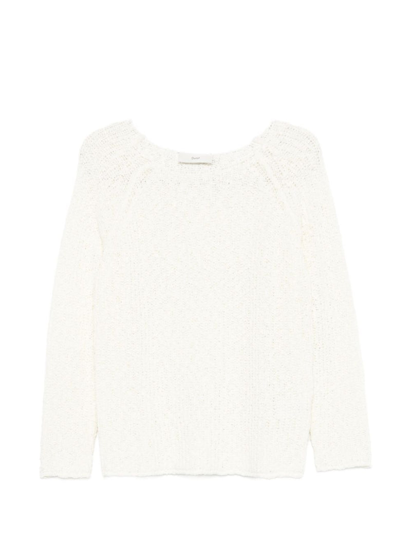 Dunst Dunst Crochet crewneck jumper