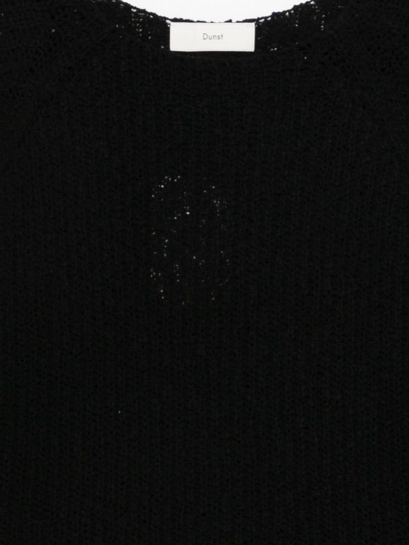 Dunst Dunst Crochet crewneck jumper