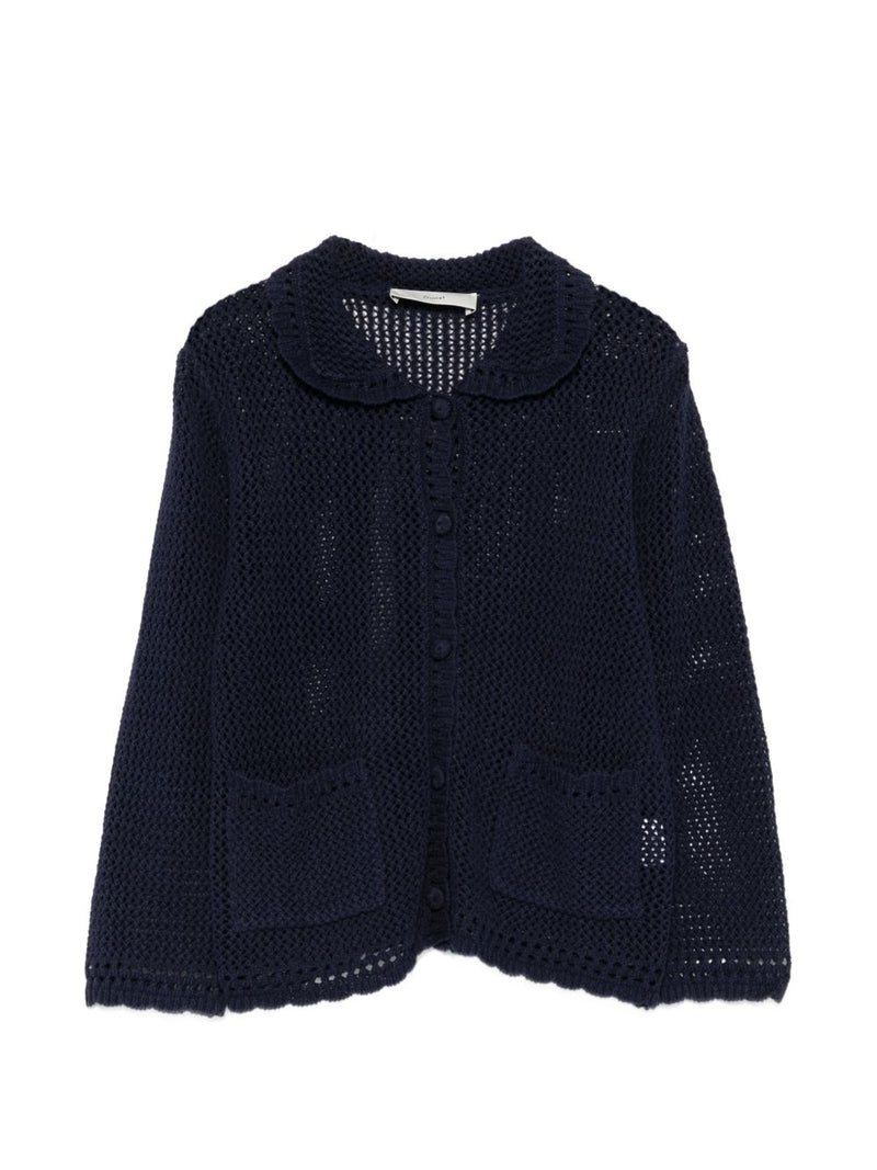 Dunst Dunst Linen and cotton blend cardigan