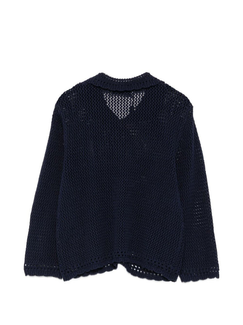 Dunst Dunst Linen and cotton blend cardigan