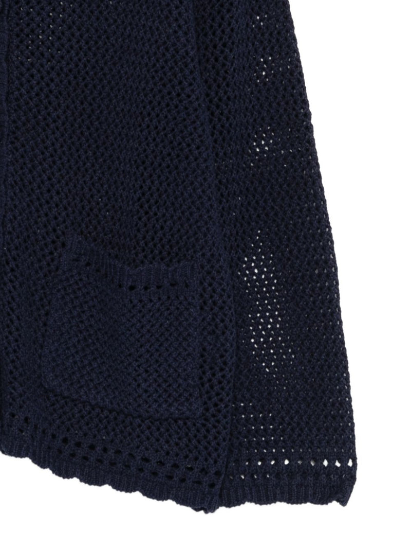 Dunst Dunst Linen and cotton blend cardigan
