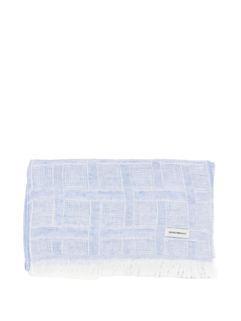 Emporio Armani Linen scarf Variant 2 | Urbalenti™ NYC