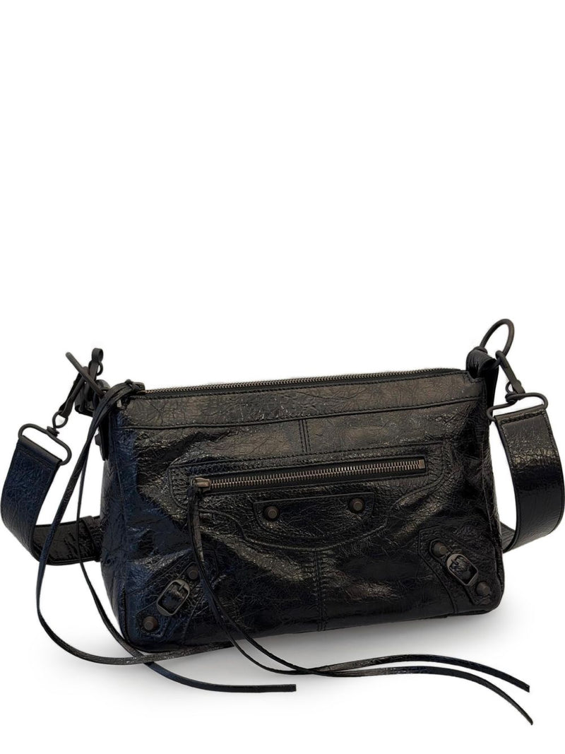 Balenciaga Le City Moto leahter shoulder bag | Urbalenti™ NYC