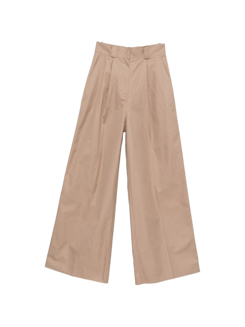 Balenciaga Cotton high-waisted trousers | Urbalenti™ NYC