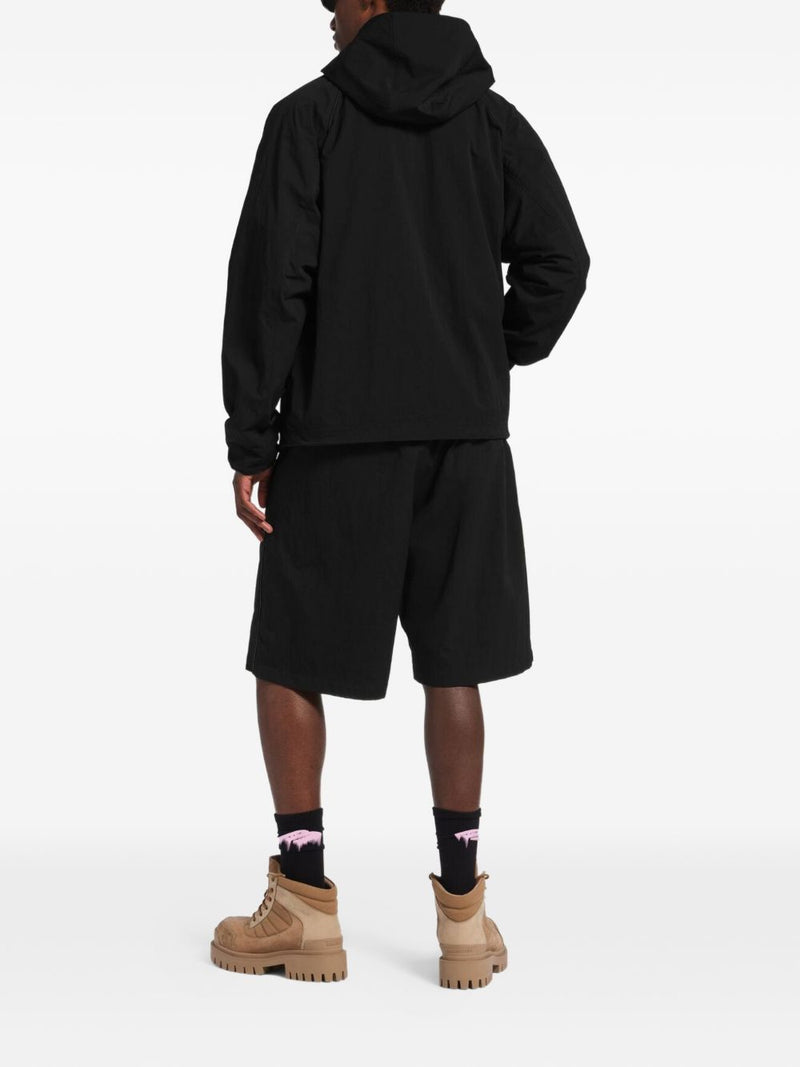 Balenciaga Logo hooded jacket | Urbalenti™ NYC