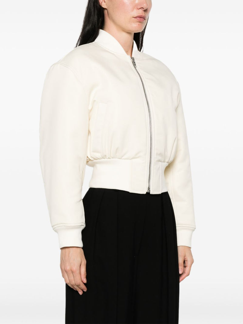 Balenciaga Cropped bomber jacket | Urbalenti™ NYC