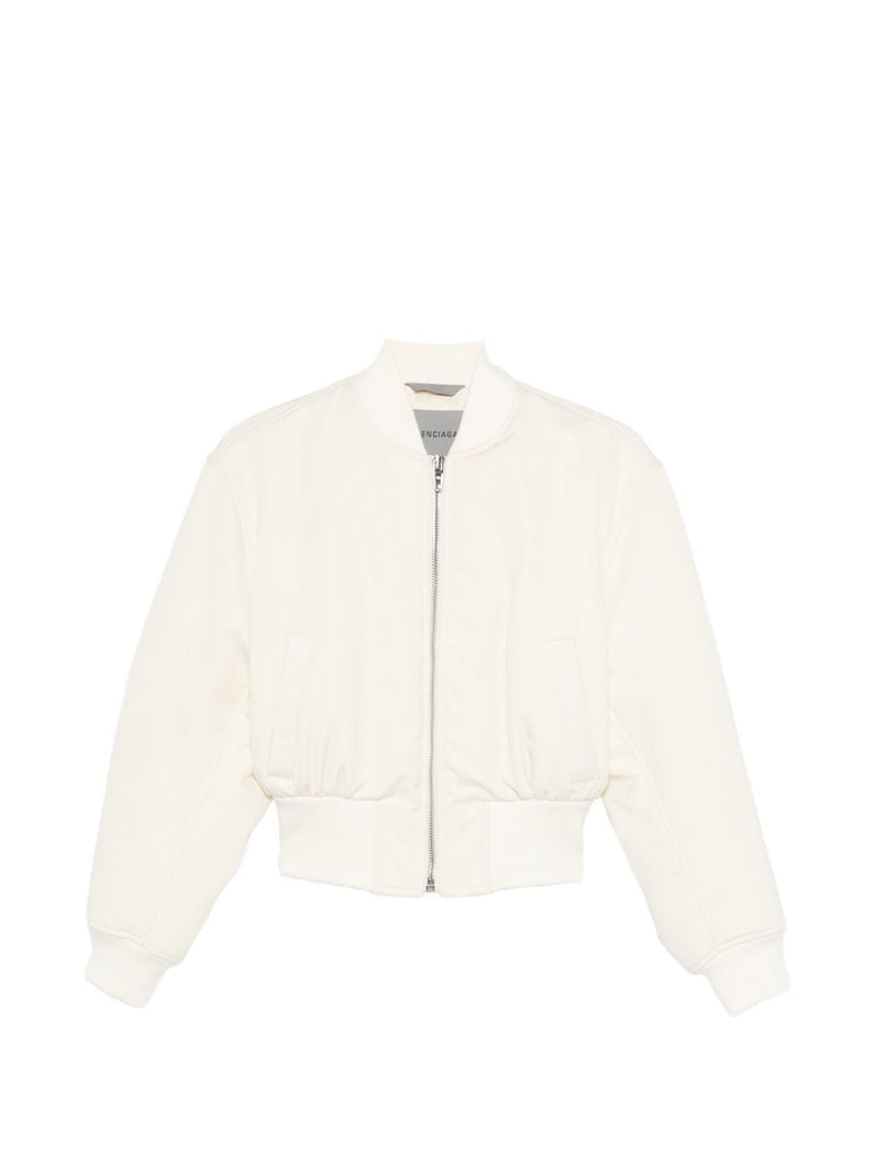 Balenciaga Cropped bomber jacket | Urbalenti™ NYC