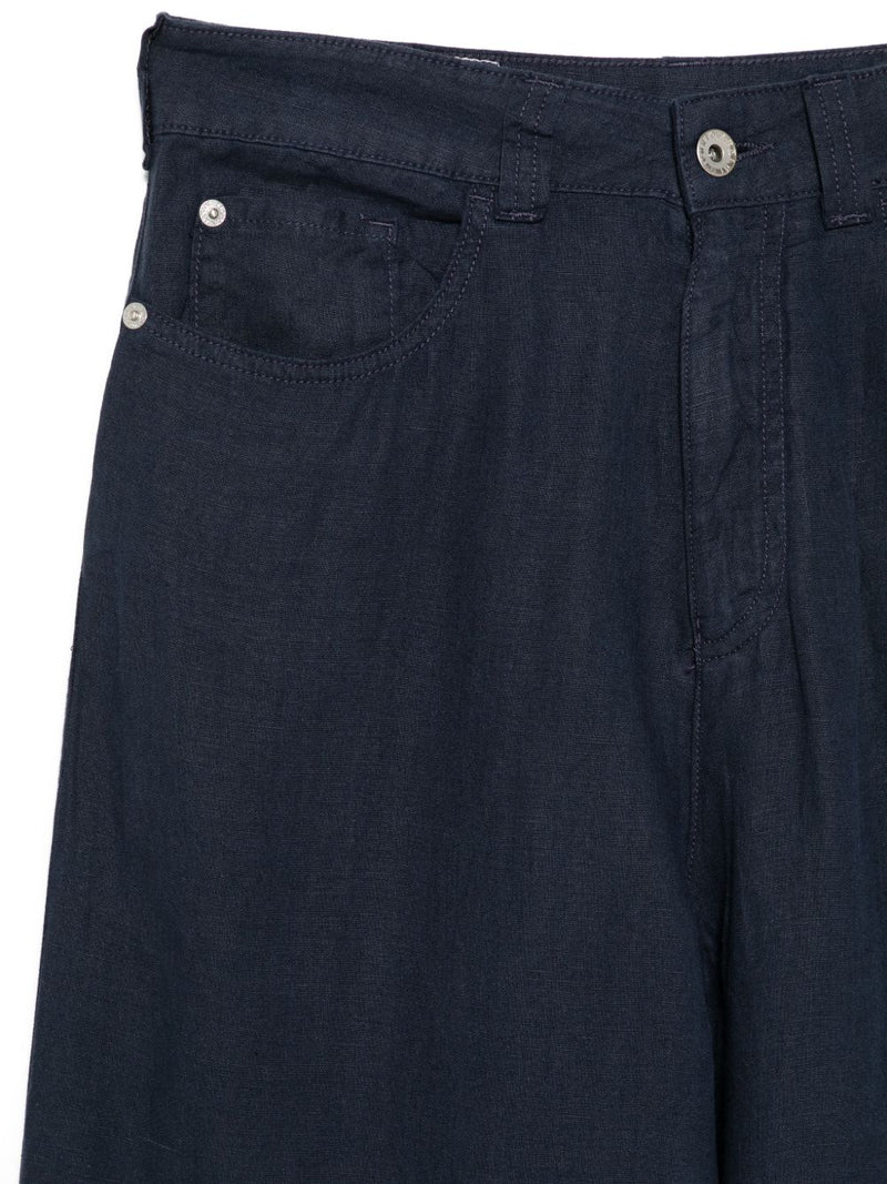 Emporio Armani Emporio Armani Linen trousers