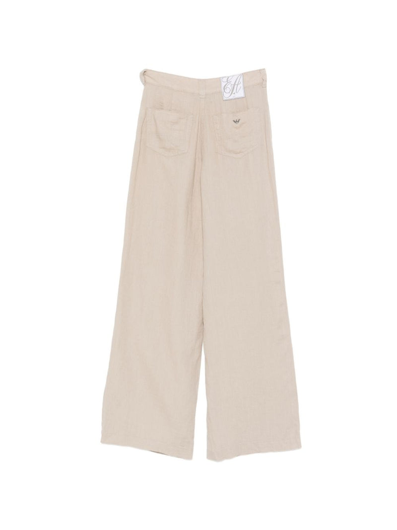 Emporio Armani Linen trousers | Urbalenti™ NYC